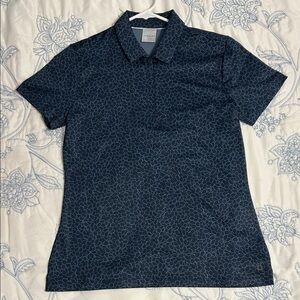 Dunning Women’s Golf Dark Blue Floral Golf shirt. Size S. NWOT perfect condition